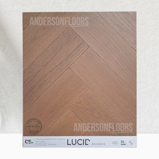 Canadian Standard, LUCID Herringbone 5” x 3/4" Engineered Hardwood - Enhance Canadian Standard, LUCID Herringbone 5” x 3/4" Engineered Hardwood - Enhance